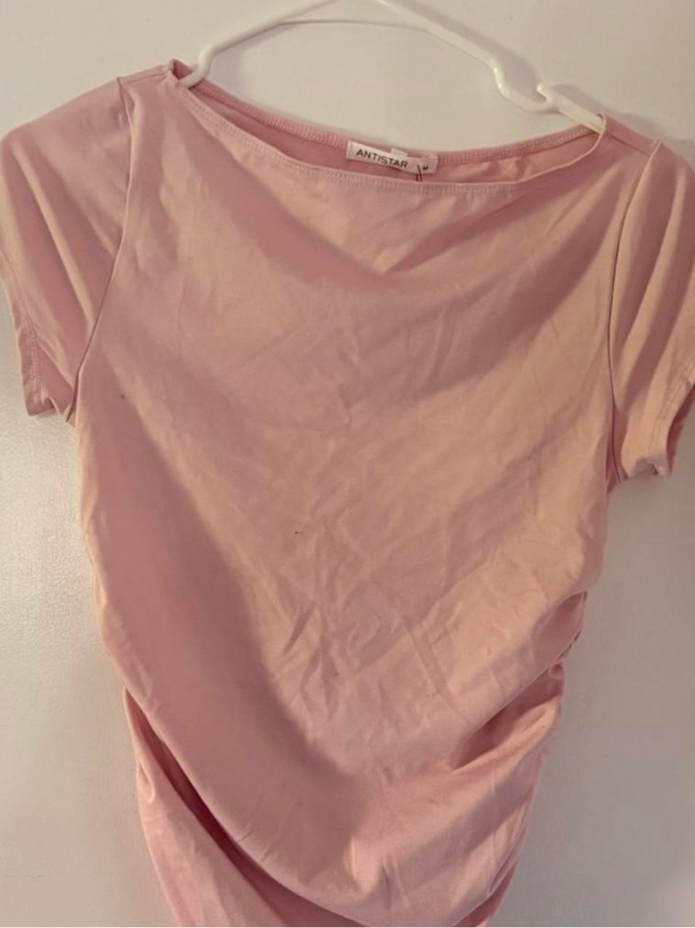 Marshalls Light Pink Short Sleeve Crew Neck Tee